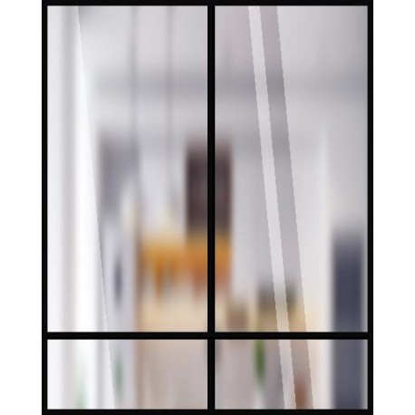 Verrière opaque salle de bain