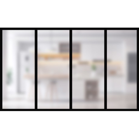 Verrière verre depoli