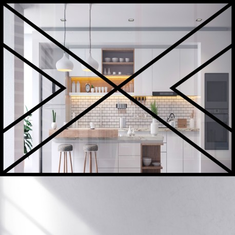 Verrière colorée sur mesure