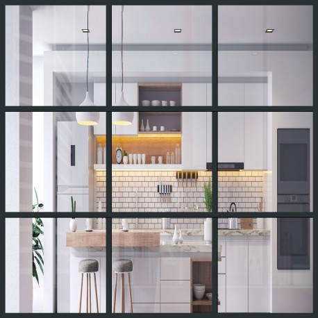 Verriere coulissante