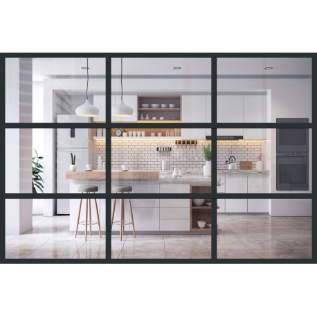 Verriere coulissante