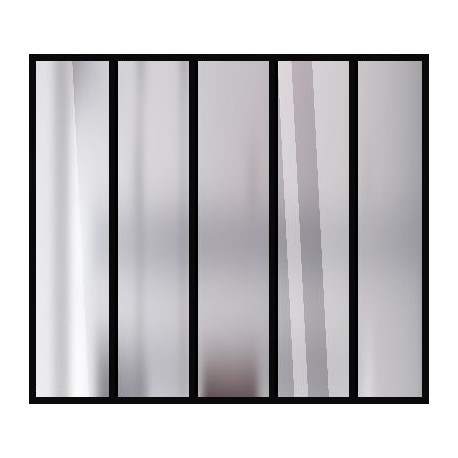 Verrière coulissante 3 vantaux