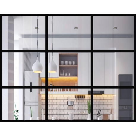 Verriere loft H1200xL1500mm