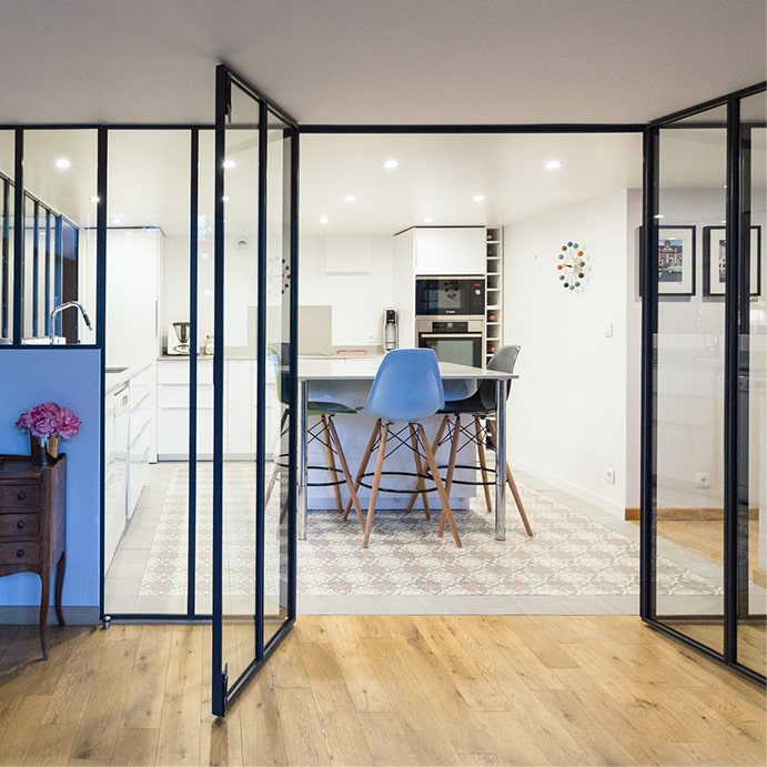 Verrière coulissante sur mesure